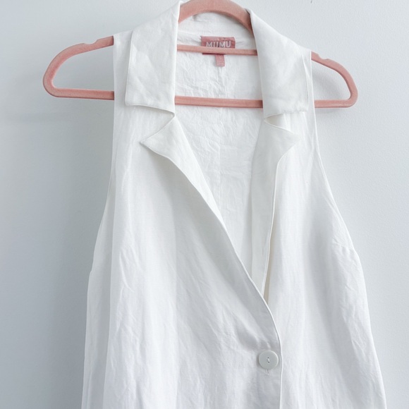 Show Me Your Mumu Levi Linen Blazer Mini Dress - Picture 5 of 8